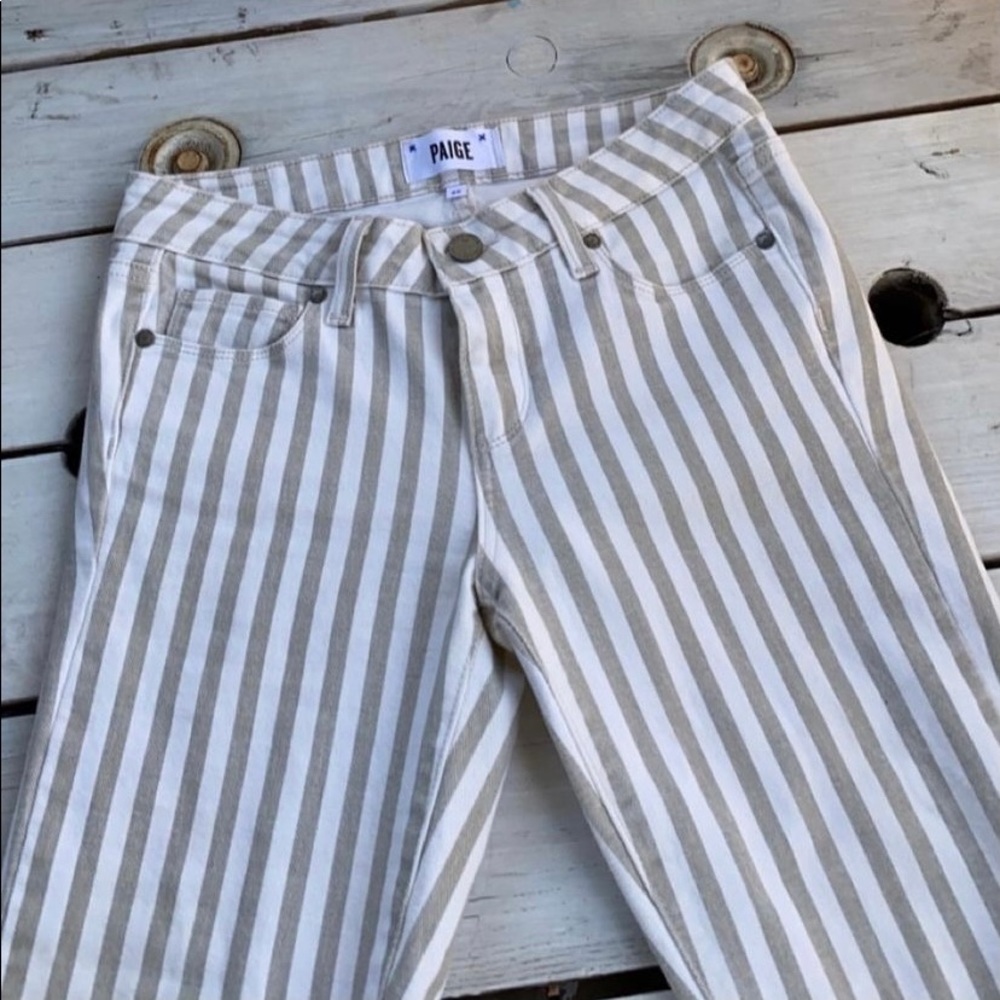 Paige Striped Jeans